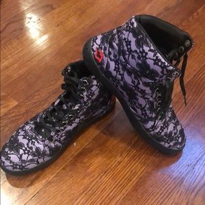 Lacoste high-top sneakers